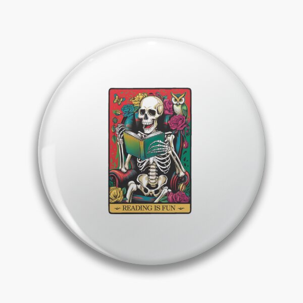 Item preview, Reading is fun, books, skeleton, dead, funnyfits70, Humor, Funny, retro, vintage, funny quotes, animal humor, designed and sold by FunnyFits70.