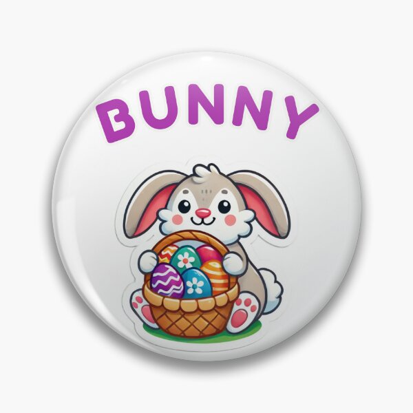 Item preview, Easter Bunny and Basket designed and sold by LewpyG.