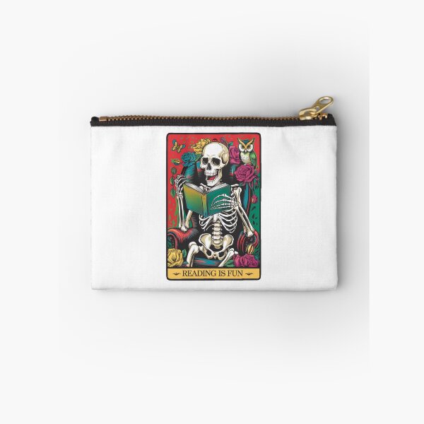 Item preview, Reading is fun, books, skeleton, dead, funnyfits70, Humor, Funny, retro, vintage, funny quotes, animal humor, designed and sold by FunnyFits70.
