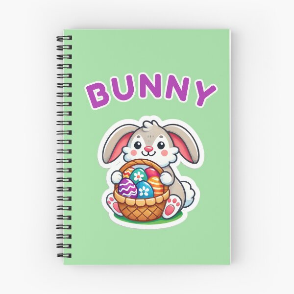Item preview, Easter Bunny and Basket designed and sold by LewpyG.