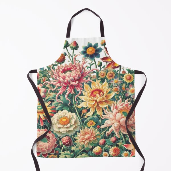 Item preview, Flowers, botanical, spring, floral pattern, cottagecore, japanese pop art designed and sold by Sugar Wisdom .
