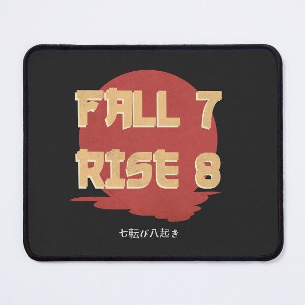 Item preview, Fall 7, Rise 8 – Japanese Resilience T-Shirt designed and sold by Gawii.