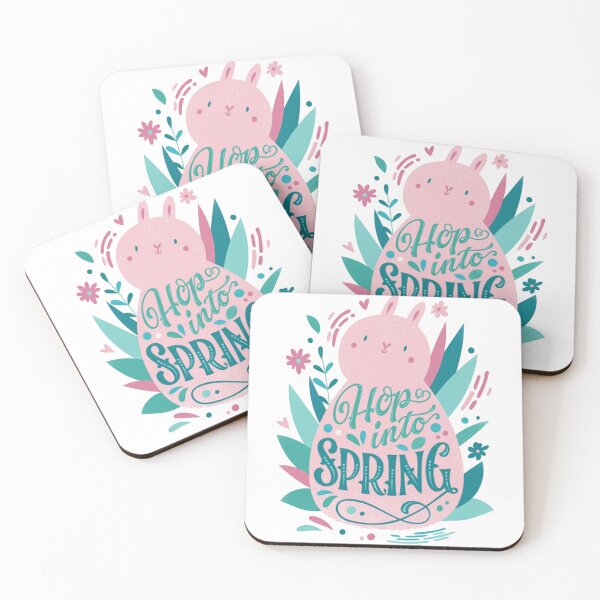 Item preview, Hop Into Spring - Easter Egg Bunny designed and sold by ZAIKY DREAMS.