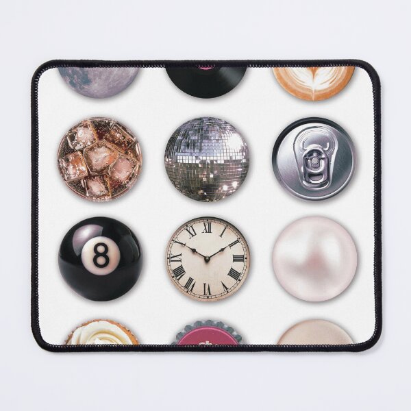 Item preview, Retro Circle Aesthetic Girly Art designed and sold by sydneyurban.