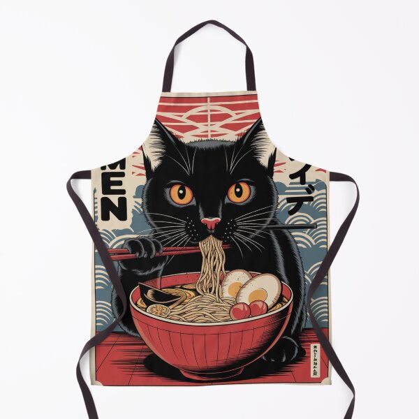 Item preview, Cat Eating Ramen, Kawaii Cat Anime designed and sold by Patrick2906.