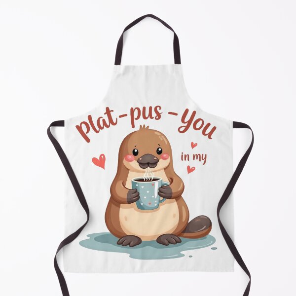 Artikelvorschau, Platy-pus Du im Herzen - Süßes Schnabeltier entworfen und verkauft von Bulwshop.