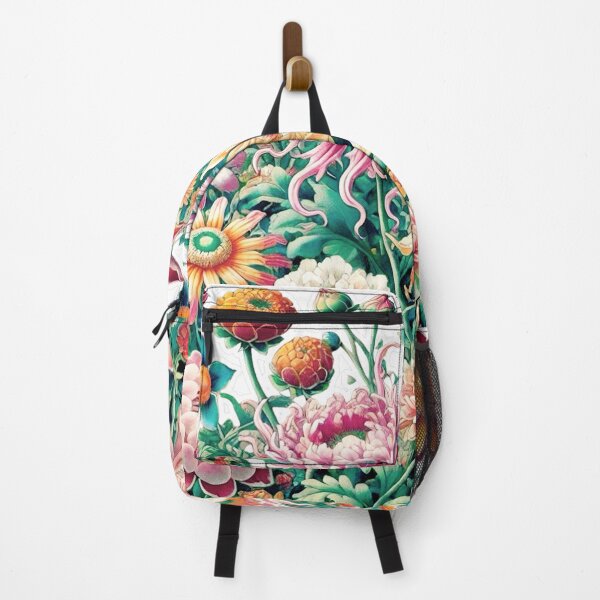 Item preview, Flowers, botanical, spring, floral pattern, cottagecore, japanese pop art designed and sold by Sugar Wisdom .
