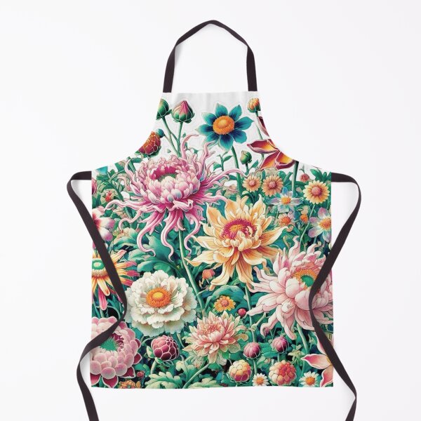 Item preview, Flowers, botanical, spring, floral pattern, cottagecore, japanese pop art designed and sold by Sugar Wisdom .