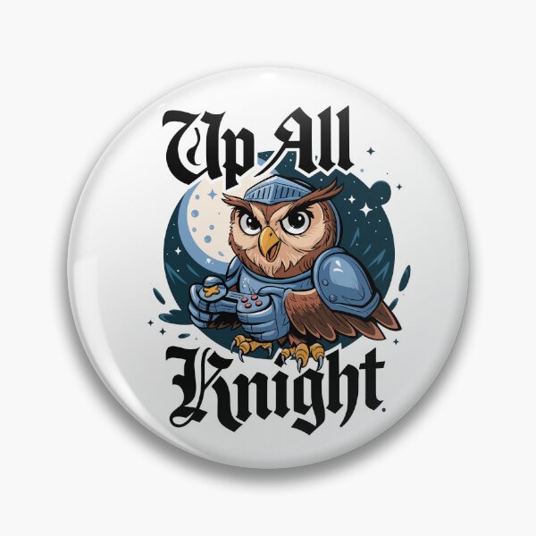 Item preview, Up All Knight designed and sold by PaleWhaleStudio.