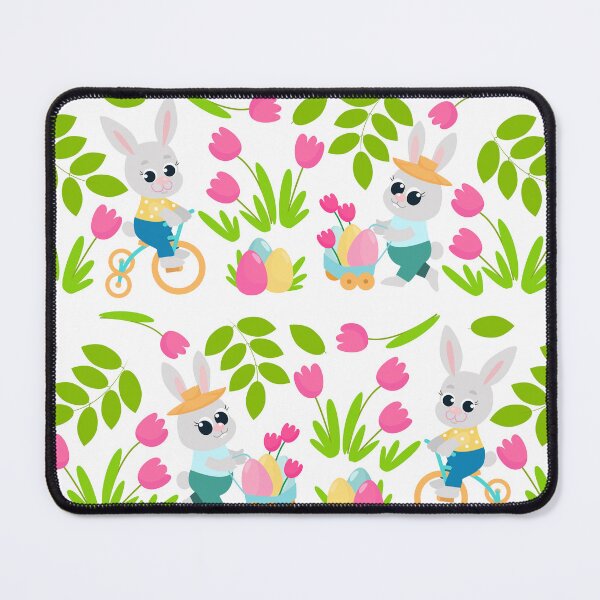Item preview, Merry Easter bunnies designed and sold by CuteYetty.