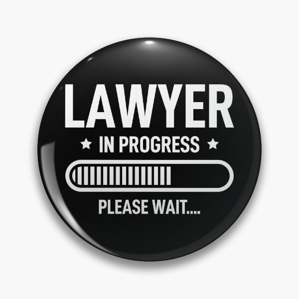 Item preview, Lawyer In Progress Future Lawyer designed and sold by RareBunny.