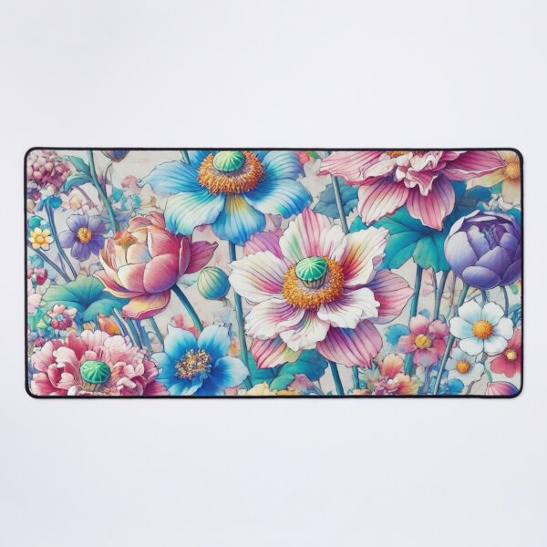 Item preview, Flowers, botanical, spring, floral pattern, cottagecore, japanese pop art designed and sold by Sugar Wisdom .
