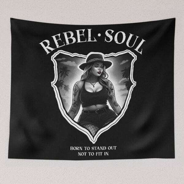 Item preview, REBEL SOUL | WEST COAST | TATTOO | OUTLAW | LATINA | CHICANO designed and sold by Danil Kozik.