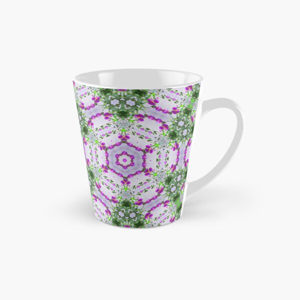 Aperçu de l'œuvre Purple Wildflower Kaleidoscope Art 1 créée et vendue par TravelPhotoArt.