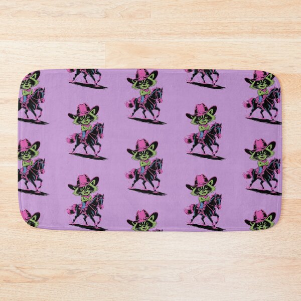 Item preview, Cowboy raccoon in a hat, galloping designed and sold by MadCatPrints.