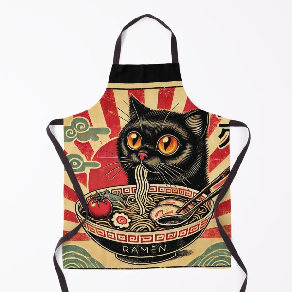 Item preview, Cat Eating Ramen, Kawaii Cat Anime designed and sold by Patrick2906.