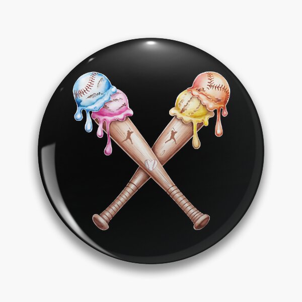 Artikelvorschau, Buntes Baseball-Eis – Dies ist das perfekte Geschenk für Baseball-Fans, Eisliebhaber und alle, die lebendige, einzigartige und künstlerische Designs mögen! entworfen und verkauft von ZyziowskyArt.