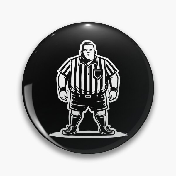 Item preview, The Big, Strong Referee – Incorruptible & fair Title: The Big, Strong Referee designed and sold by RetroMaritalArt.