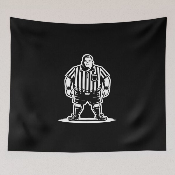 Item preview, The Big, Strong Referee – Incorruptible & fair Title: The Big, Strong Referee designed and sold by RetroMaritalArt.