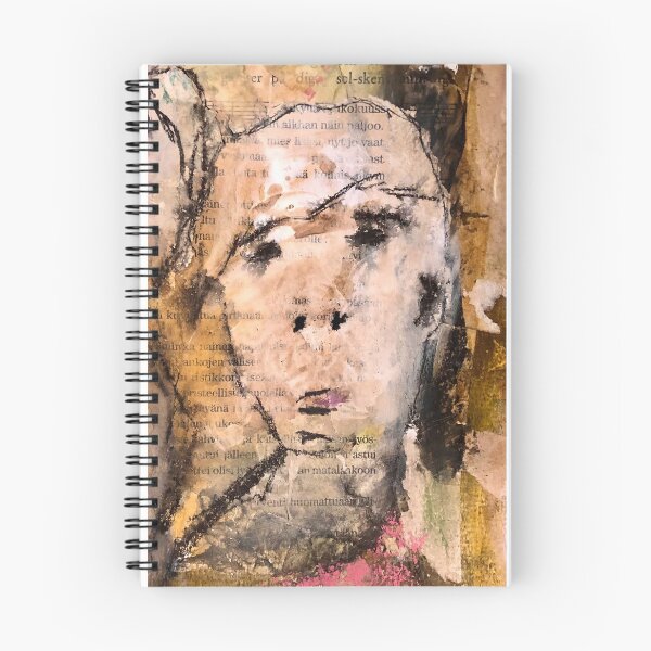 Item preview, Mixed media collage young man designed and sold by Marinaenergyart.