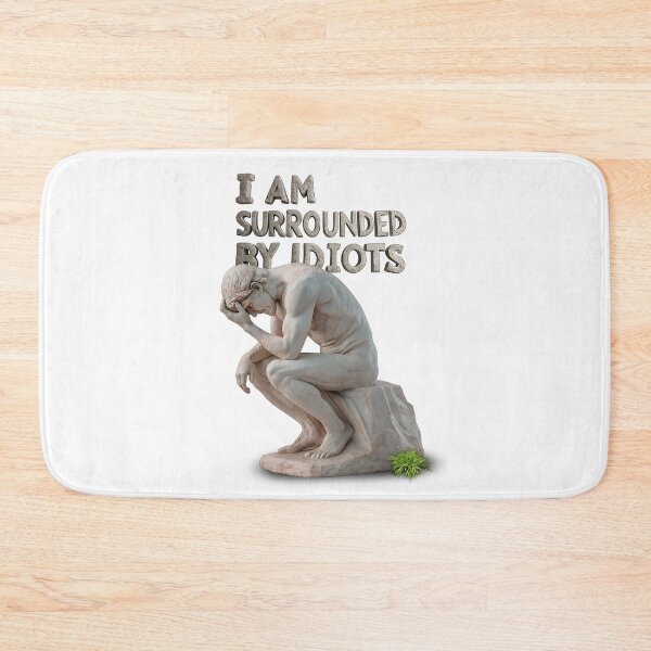 Item preview, The Facepalm Thinker designed and sold by NickTaroDesign.