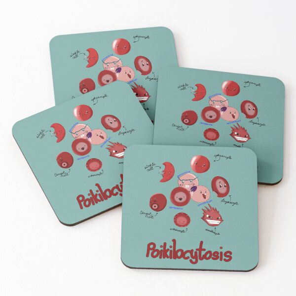 Item preview, Blood Cell Collection - Poikilocytosis designed and sold by lifewithjuan.