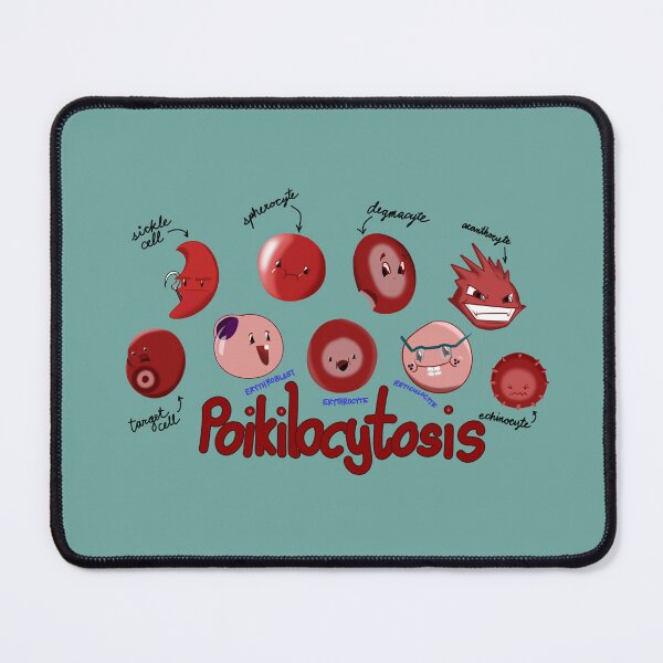 Item preview, Blood Cell Collection - Poikilocytosis designed and sold by lifewithjuan.