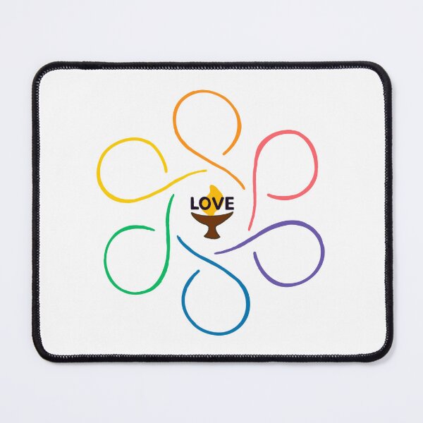 Item preview, The Unitarian Universalist (UU) values wheel designed and sold by UUFXBG.