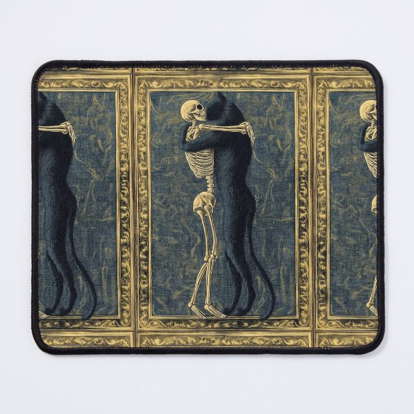 Item preview, Macabre Cat design. Eternal Embrace. designed and sold by Shoot-The-Moon.