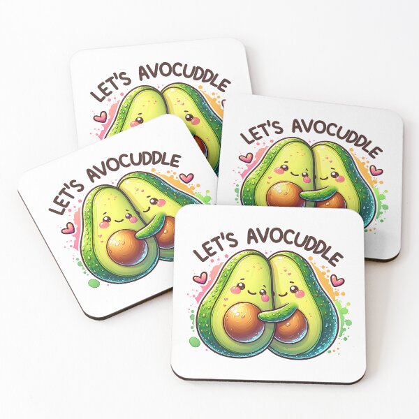 Item preview,  Let's Avocuddle designed and sold by My Joyful Charm Store.