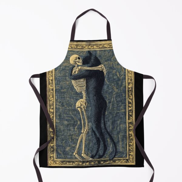 Item preview, Macabre Cat design. Eternal Embrace. designed and sold by Shoot-The-Moon.