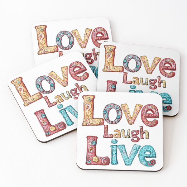 Item preview, Love Laugh Live  designed and sold by I-R-A.