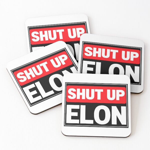 Item preview, Shut Up Elon designed and sold by Angry Swan Designs.