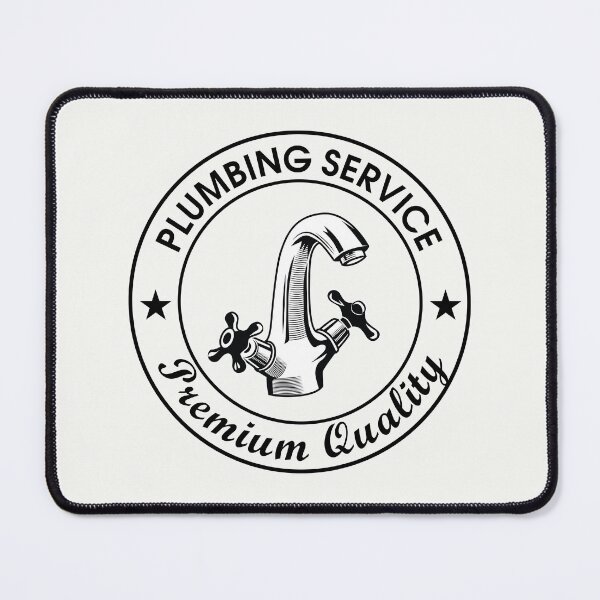 Item preview, Plumbing Service Premium Quality work place and Workshop Sticker for Plumber and pipe fitters designed and sold by Science Engineering Gifts.