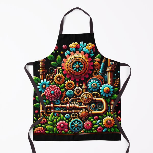 Item preview, Steampunk Earth Day Garden designed and sold by HolidayBug.