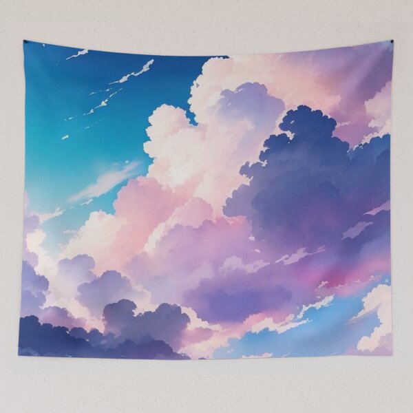 Item preview, Pink & Purple Clouds designed and sold by TondoMeander.