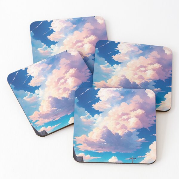 Item preview, Cielo de verano con nubes moradas designed and sold by TondoMeander.
