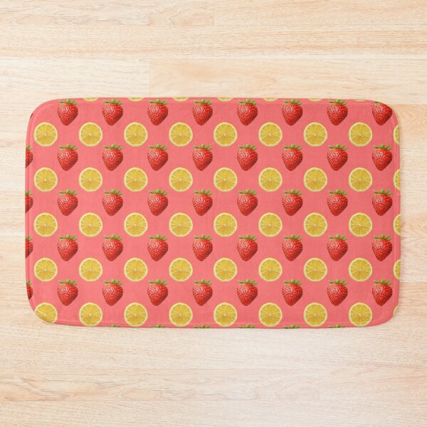 Item preview, Strawberry and lemon slice pattern designed and sold by Topmel.