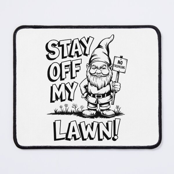 Item preview, Stay Off My Lawn designed and sold by PaleWhaleStudio.