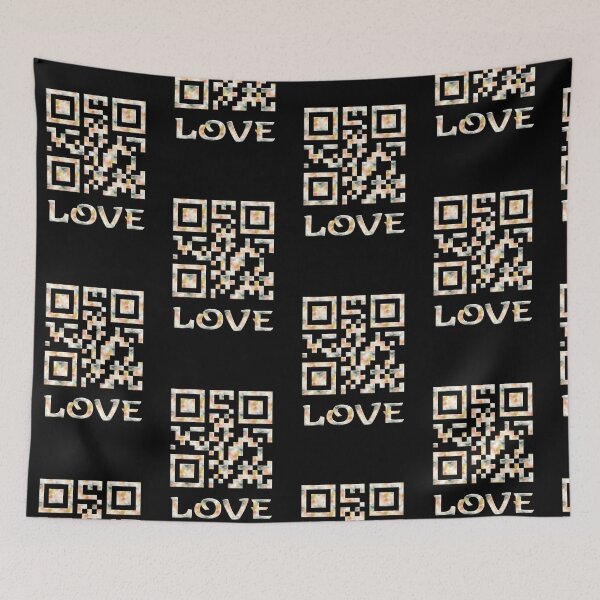 Item preview, LOVE QR designed and sold by mi-kam.