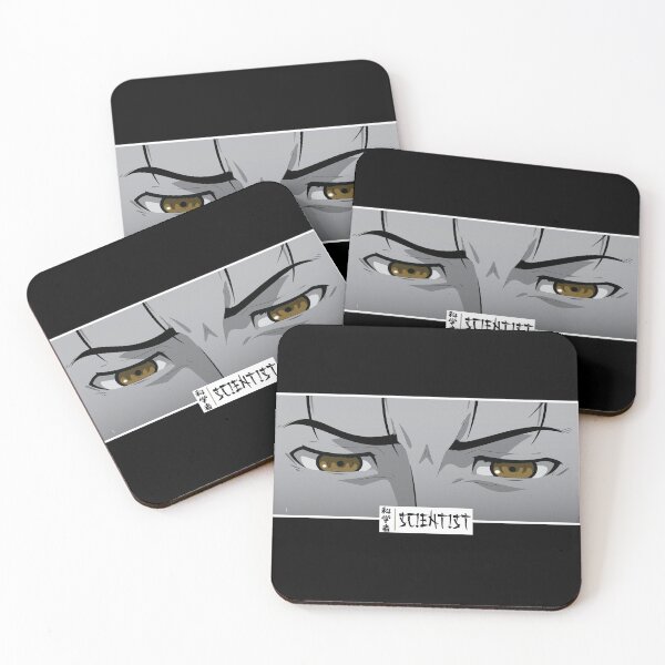 Item preview, Scientist Anime Eyes Stare Japanese Cozy Manga Panel designed and sold by Otakurypto.