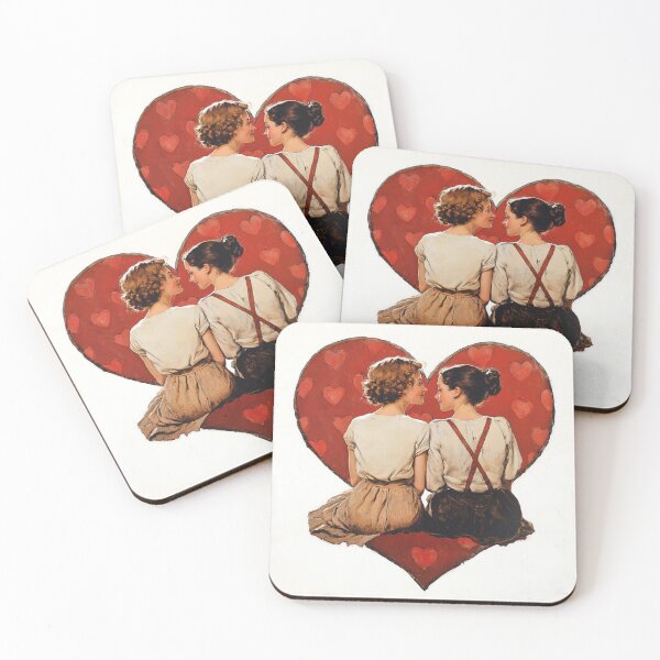 Item preview, Vintage cute couple designed and sold by MendaciousMina.