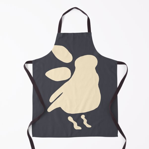 Item preview, Abstract bird silhouette on blue gray background designed and sold by by-jwp.