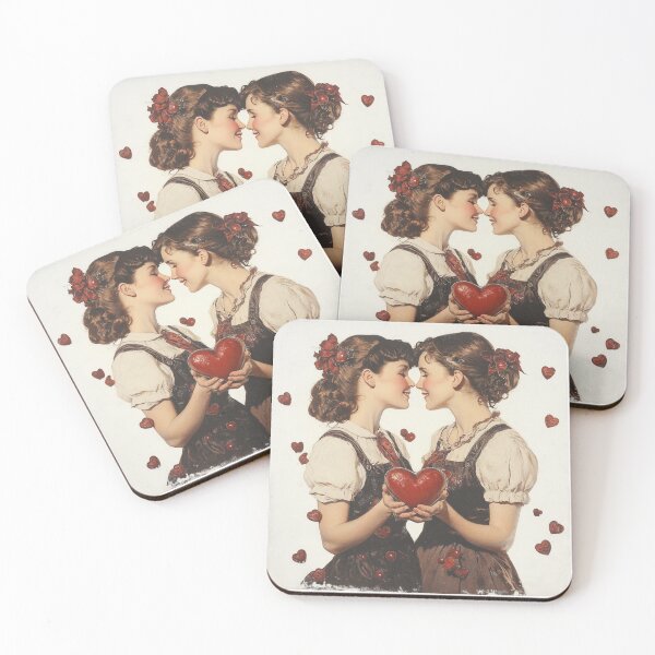 Item preview, Vintage cute couple designed and sold by MendaciousMina.