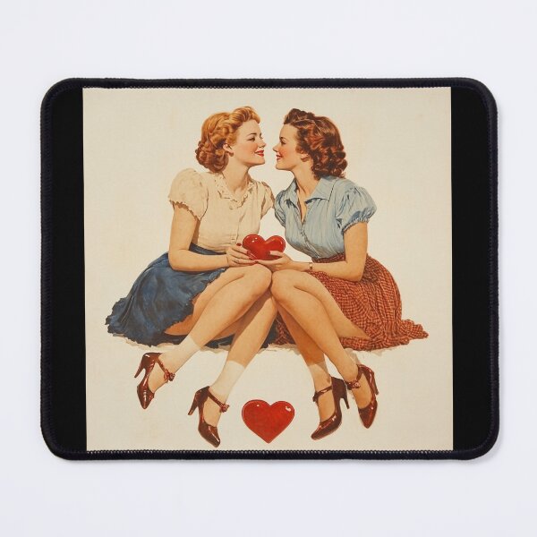 Item preview, Vintage cute couple designed and sold by MendaciousMina.