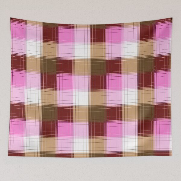 Item preview, Overlapping Plaid: Ice Cream Flavors designed and sold by SarahJosArt.