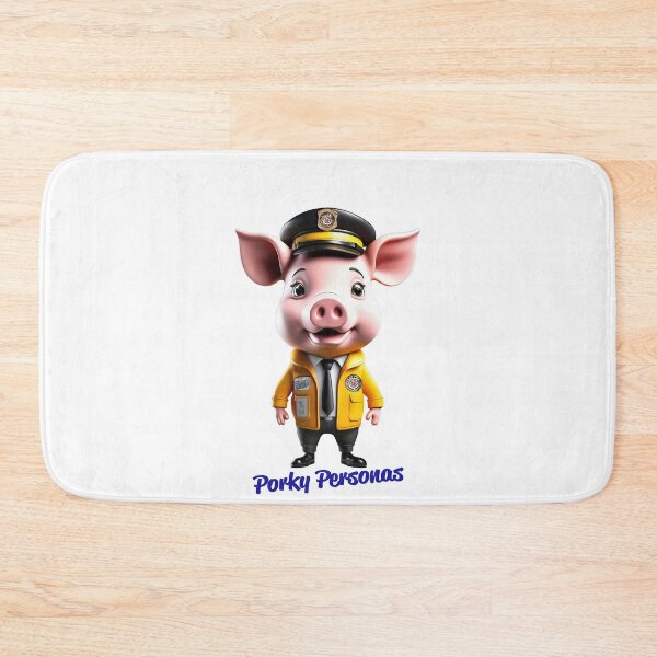 Item preview, Porky Personas Funny Pig Characters designed and sold by Drone-tees.