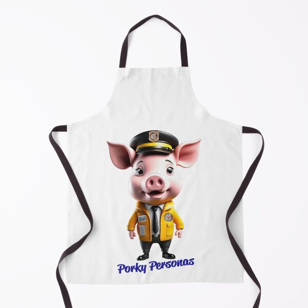 Item preview, Porky Personas Funny Pig Characters designed and sold by Drone-tees.
