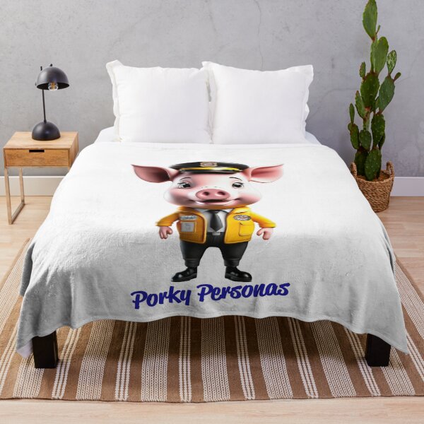 Item preview, Porky Personas Funny Pig Characters designed and sold by Drone-tees.