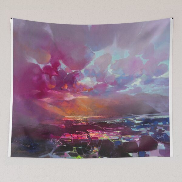 Item preview, 'Loch Shiel' semi abstract oil painting designed and sold by scottnaismith.